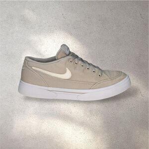 Nike GTS 16 TXT Canvas Sneakers Sail Beige White Skate Shoes